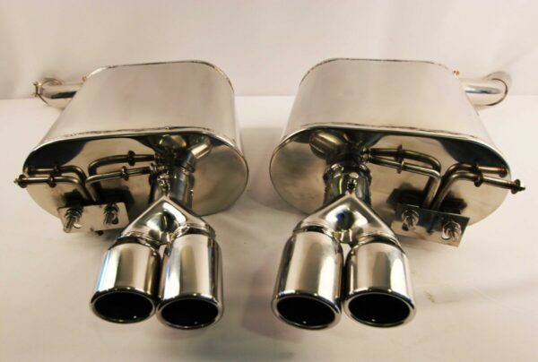 BMW 6 Series Rear Section Exhaust Performance Back Boxes