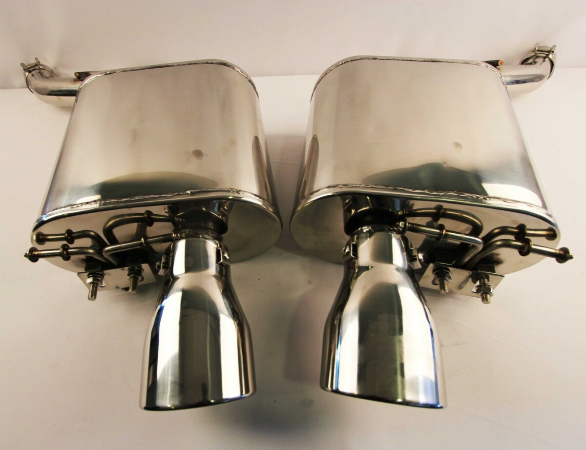 BMW 6 Series Exhaust Back Boxes Sports Rear Section - MIJ Exhaust Systems
