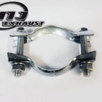 Exhaust Pipe Manifold Clamp Universal Heavy Duty Two Piece
