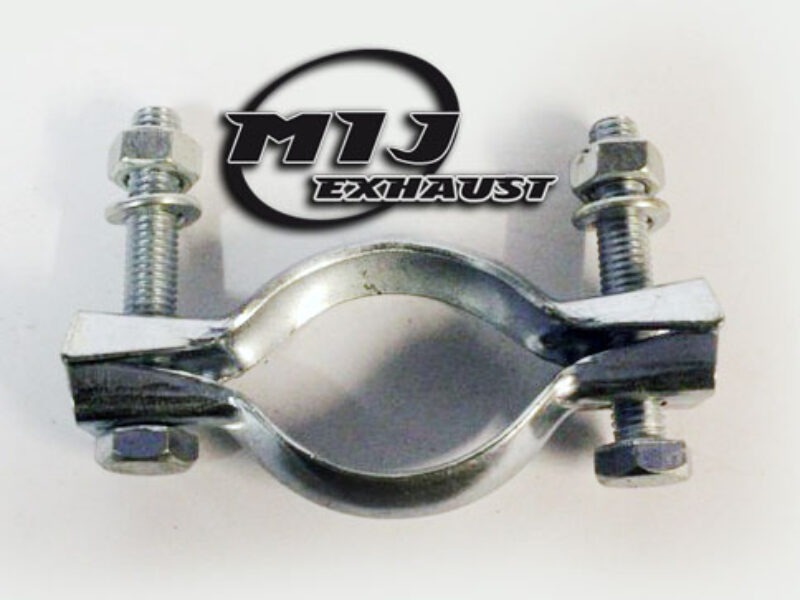 Exhaust Pipe Manifold Clamp Universal Heavy Duty Two Piece MIJ
