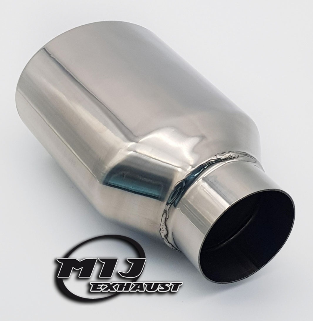 Exhaust Parts UK Inverted Tail Pipe – 2 Inch Stainless Steel, Universal Fit, Performance
