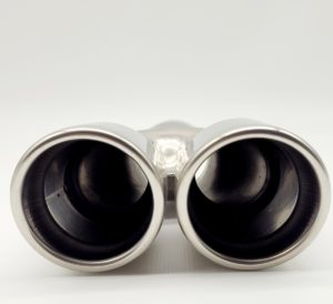 3 Inch Twin Pipe Exhaust, Stainless Steel Slash Cut Tip - MIJ Exhaust ...