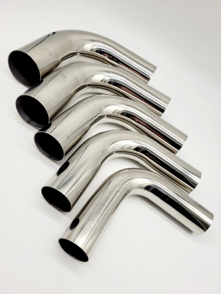 90 Degree Exhaust Mandrel Bend T304 Stainless Steel Elbows MIJ