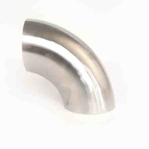 90 Degree Exhaust Mandrel Bend Short Leg Steel Elbows - 2.5" / 63mm