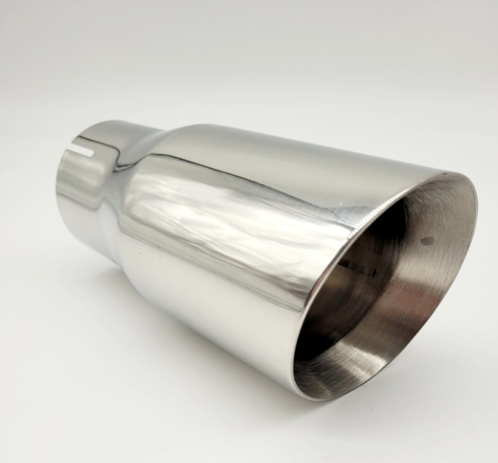 Universal Car Exhaust Muffler Pipe Round Stainless Steel Chrome Tail Muffler Exhaust Tip I.745734271