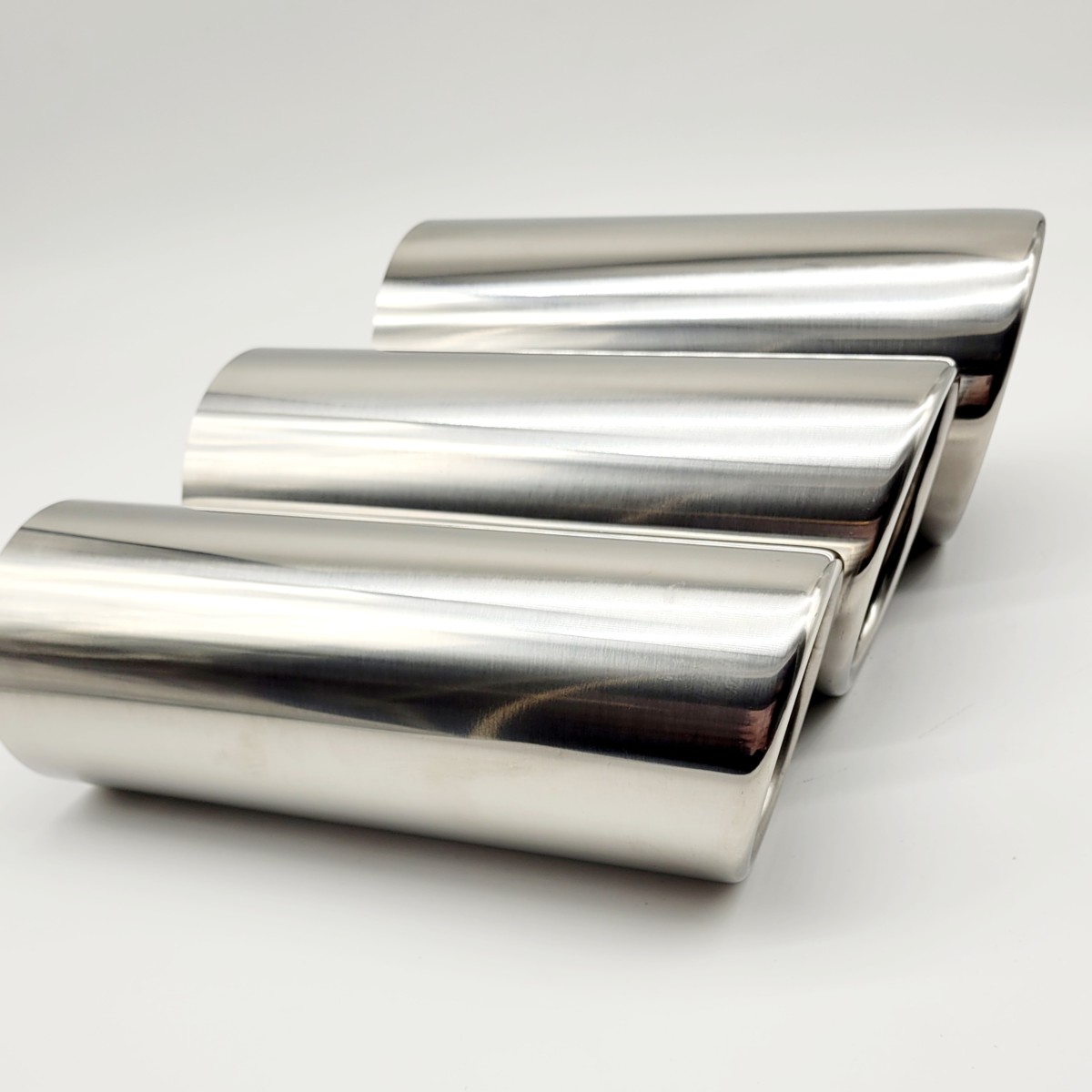 Finish It Off: 60mm Stainless Steel Slash Cut Exhaust Tip - Car Or Moto