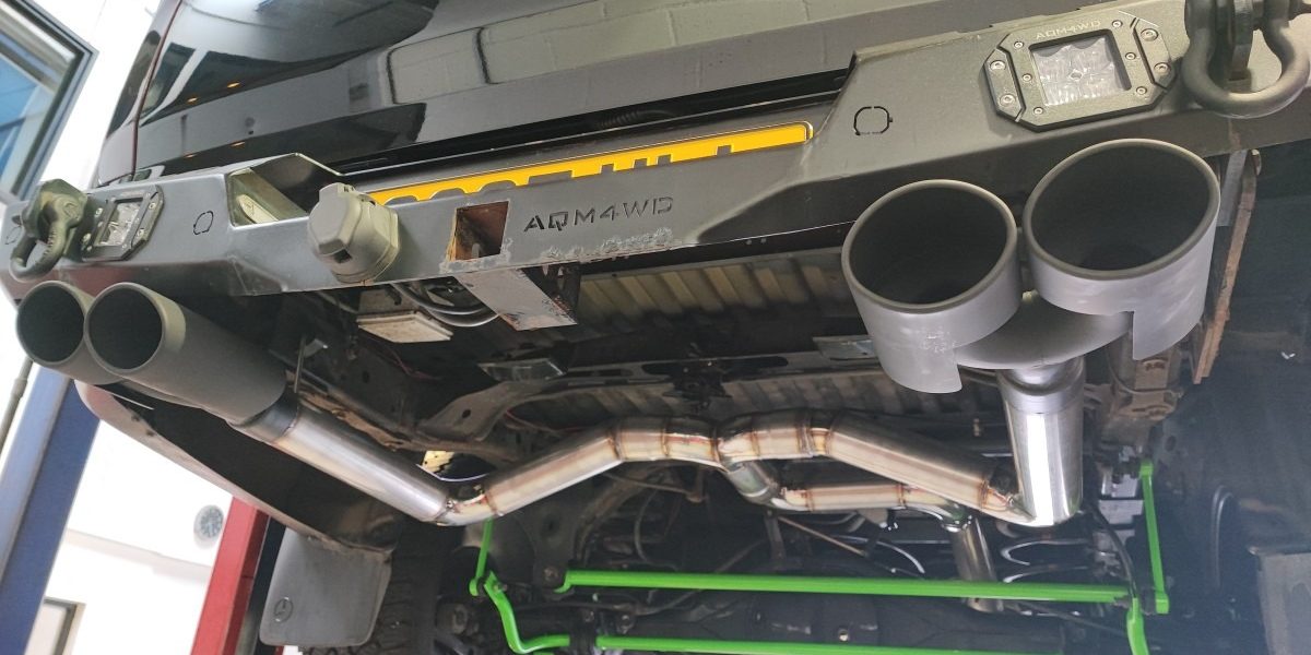 Mercedes Benz GLS Custom Exhaust