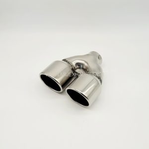 3.5" Rolled Twin Exhaust Tailpipes
