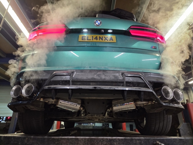 Exhaust for BMW X5-Performanceexhaust-ValvedExhaust-BMWX5-Valvedrearsectionexhaust-MIJExhaust-Walsall-MIJPerformance (2)