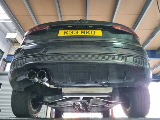 Exhaust for Audi Q3-TFSI SLine-catbackexhaust-centrebox-twinexhausttip-performanceexhaust-stainlesssteelexhaust-MIJExhaust-Exhaustservices (1)