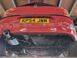 Exhaust for alfa romeo TSpark-catbackexhaustsystem-performanceexhaust-MIJExhaust-Stainlesssteelexhaust-specialists-Walsall (2)