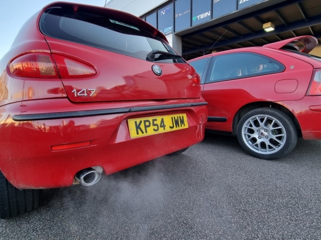 Exhaust for alfa romeo TSpark-catbackexhaustsystem-performanceexhaust-MIJExhaust-Stainlesssteelexhaust-specialists-Walsall (5)