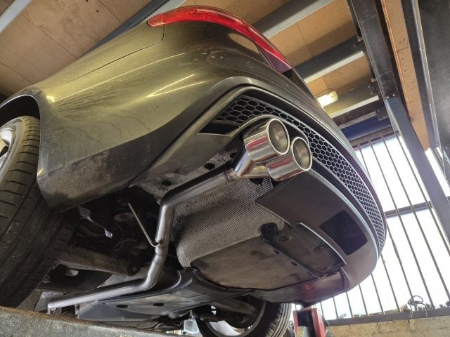 Exhaust for Audi A4 Avant – stainless steel exhaust upgrade – High Grade Exhaust tailpipes – exhaust service-MIJExhaust – Exhaust specialists-Walsall (2)