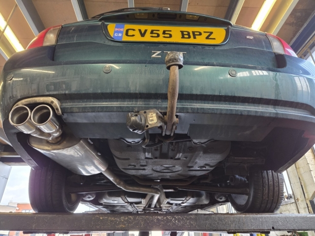 Exhaust for MG ZT – Cat back exhaust system – exhaust upgrade -stainless steel exhaust for MG ZT-T-MIJExhaust-Walsall-Performance Exhaust (1)
