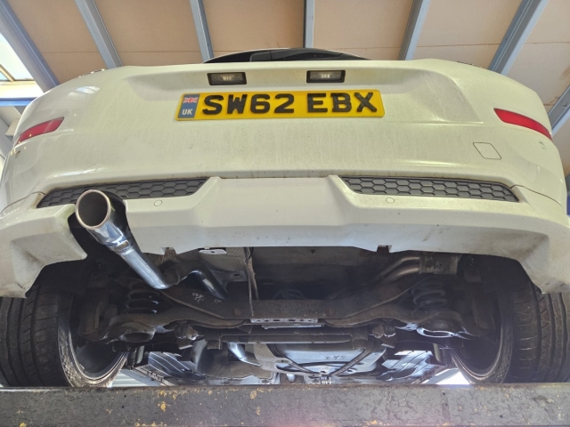 Exhaust for Volvo C30 R Design-cat back exhaust-stainless steel exhaust fabrication-exhaust specialists-MIJ Exhaust-Singleexitexhaust (1)