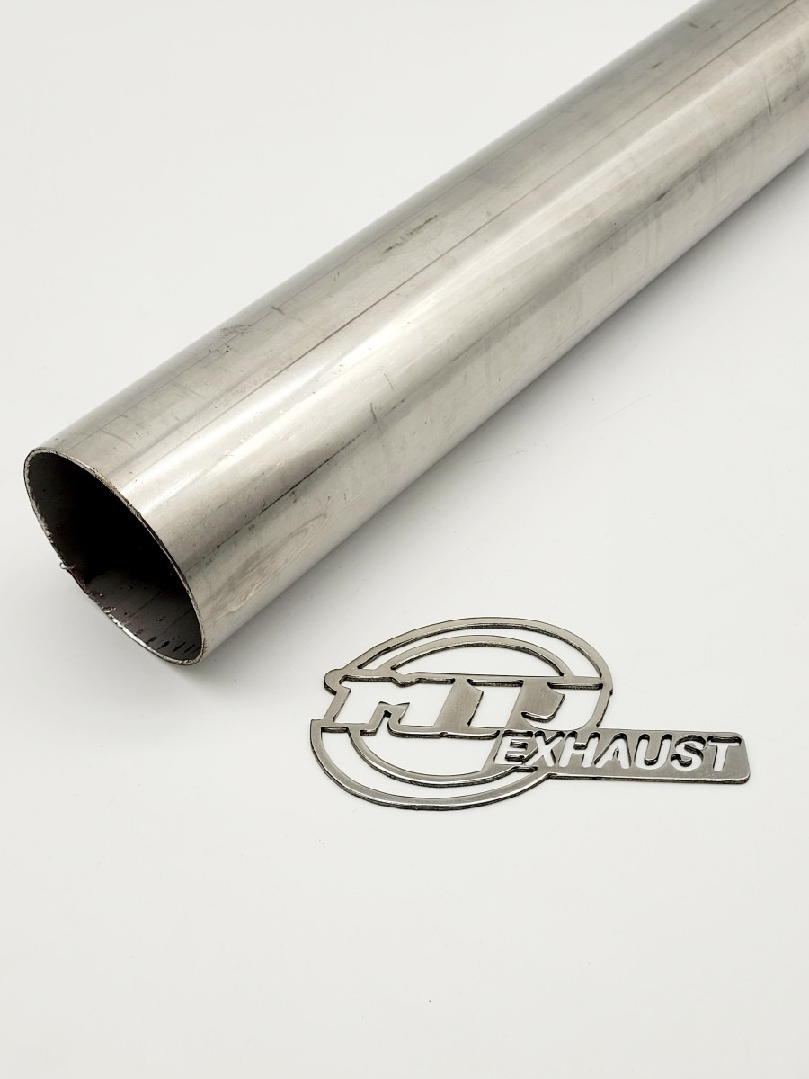thumbnail image 2 of T304 Stainless Steel Exhaust Repair Tube – 3" OD X 12" Long (76mm X 300mm) Universal 2 of 2