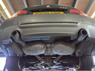 Custom Exhaust for bmw335i-Stainlesssteelexhaust-dual exit rear-bespokeexhaust-MIJExhaust-Walsall-Exhaustspecialists-Exhaust Fabricators (1)