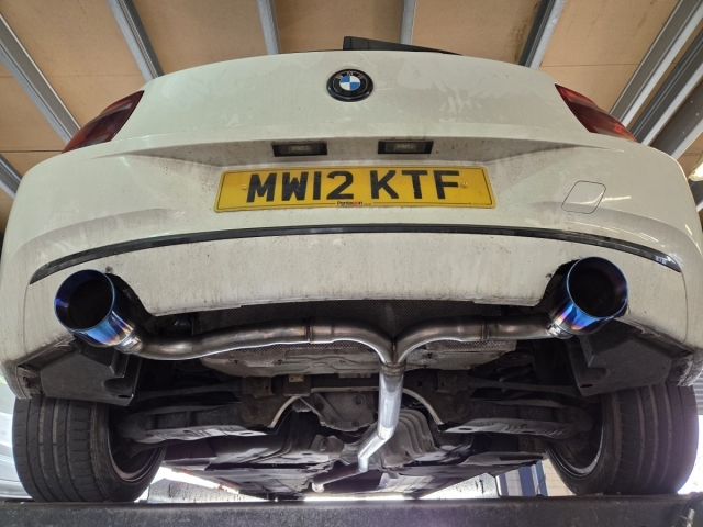 Exhaust for BMW 116i – Mid and rear exhaust section – catback exhaust upgrade – MIJExhaust-Performance Exhaust-Stainless Steel Exhaust- mij (1)