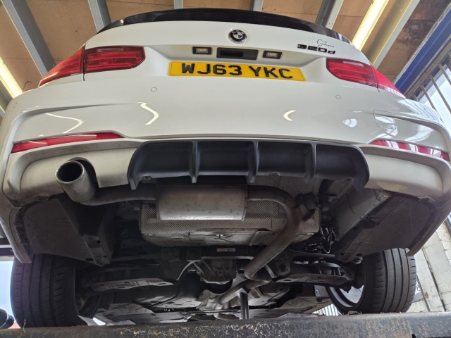 Exhaust for BMW 320d-rearexhaustsection-exhaustsystem-backboxdeleteservice-MIJExhaust-Walsall-Stainlesssteelexhaust (1)