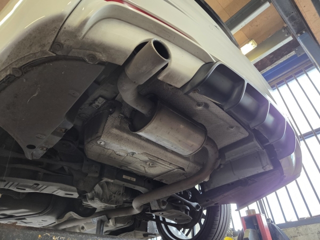 Exhaust for BMW 320d-rearexhaustsection-exhaustsystem-backboxdeleteservice-MIJExhaust-Walsall-Stainlesssteelexhaust (2)