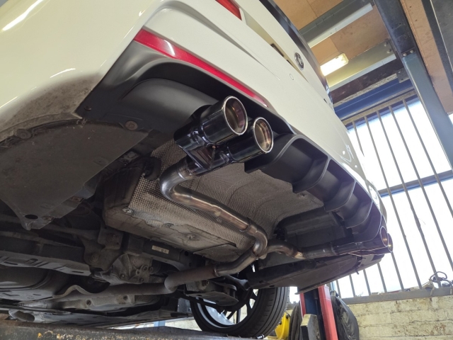 Exhaust for BMW 320d-rearexhaustsection-exhaustsystem-backboxdeleteservice-MIJExhaust-Walsall-Stainlesssteelexhaust (4)