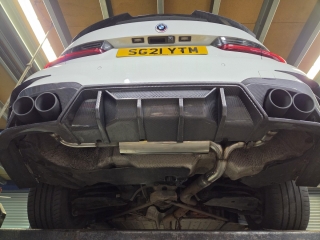 Exhaust for BMW 330E-Decatdownpipexhaust-opfdelete-valvedexhaust system-performanceexhaust-M (4)