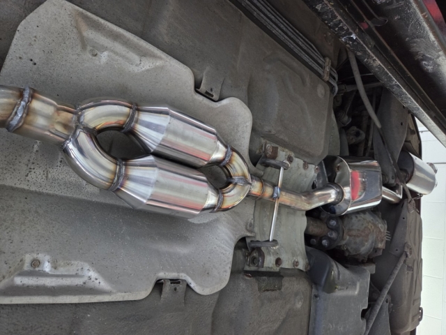 Exhaust for Mercedes SL500-classiccarexhaust-catbackexhaustsystem-sportscattalyticconverter-MIJExhaust (3)