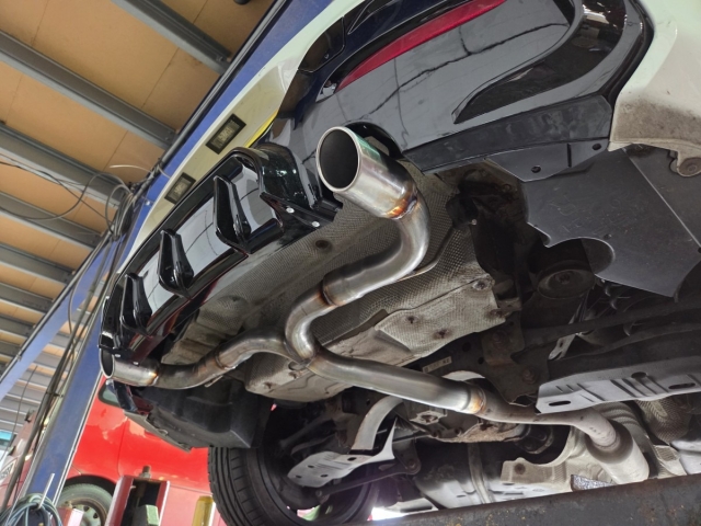 Exhaust for bmw 1 series-rearexhaustsection-rearexhaustupgrade-backboxdelete-MIJExhaust-Walsall-Performanceexhaust