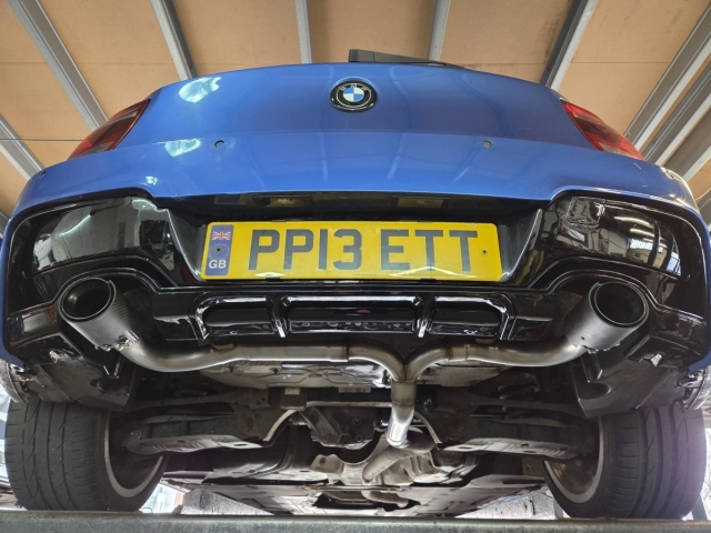 Exhaust for bmw 118D – Dual rear exhaust section – rear exhaust upgrade – MIJExhaust-Performance Exhaust-Stainless Steel Exhaust-MIJExhausts (1)
