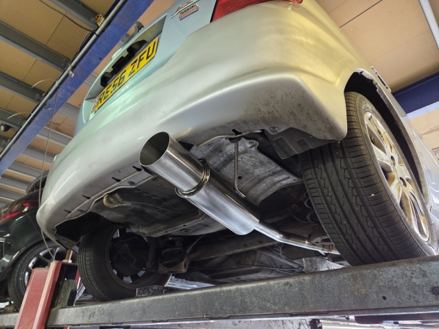 Exhaust for honda jazz-downpipebackexhaust system-midandrearexhaust-japboxexhaust-JDMStyle Exhaust-performanceexhaust-MIJExhausts (1