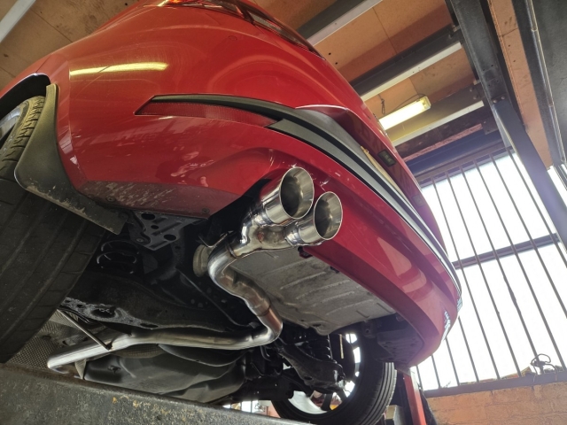 Exhaust for seat Leon – cat back exhaust system-midandrear- MIJExhaust-Performance Exhaust-Stainless Steel Exhaust-MIJExhausts (2)