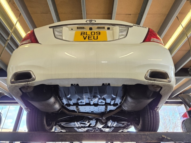Exhaust for toyota crown majesta- dualrearexhaust-backboxdelete-customexhaust-performanceexhaust-MIJExhaust-Walsall-Stainless steel exhaust system (1)