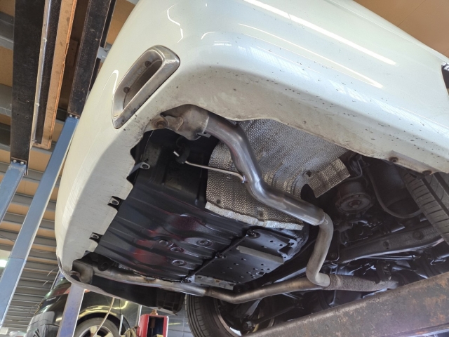 Exhaust for toyota crown majesta- dualrearexhaust-backboxdelete-customexhaust-performanceexhaust-MIJExhaust-Walsall-Stainless steel exhaust system (3)