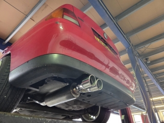exhaust for Polo 1999-downpipebackexhaustsystem-stainlesssteelexhaust-classiccarexhaust-MIJExhaust-Walsall (2)