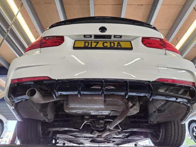 Exhaust for BMW 320D-Msportexhaust-backboxdelete exhaust-rearexhaustupgrade-MIJExhausts-Walsall-MIJExhaust-stainless steel exhaust (1)