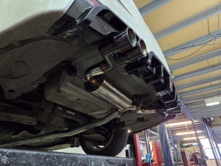Exhaust for BMW 320i-turbobackexhaust-exhaustupgrade-MIJ Exhaust-Performance exhaust-stainless steel exhaust system-MIJExhausts-Walsal