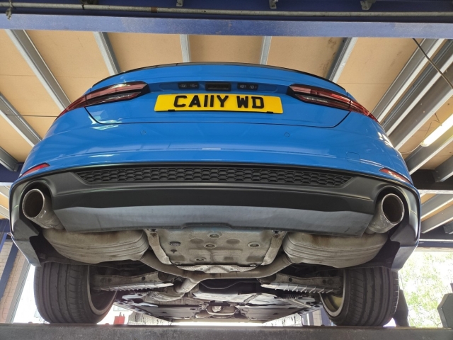 Exhaust for audi a5-midbox delete-dual rear section-midandrearexhaustupgrade-MIJExhausts-Walsall-MIJExhaust (1)