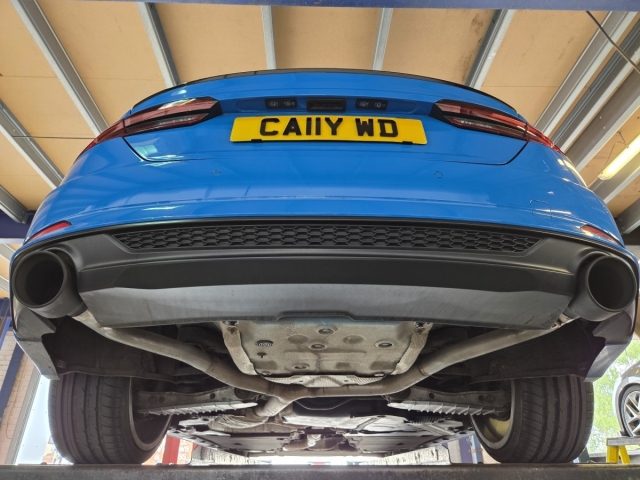Exhaust for audi a5-midbox delete-dual rear section-midandrearexhaustupgrade-MIJExhausts-Walsall-MIJExhaust (2)