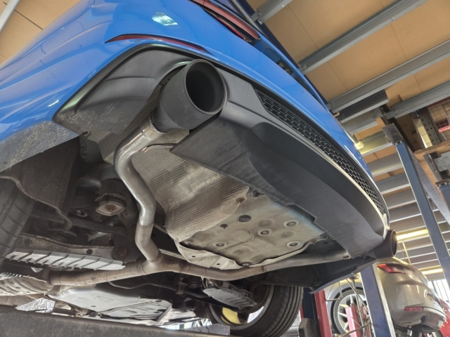Exhaust for audi a5-midbox delete-dual rear section-midandrearexhaustupgrade-MIJExhausts-Walsall-MIJExhaust (3)