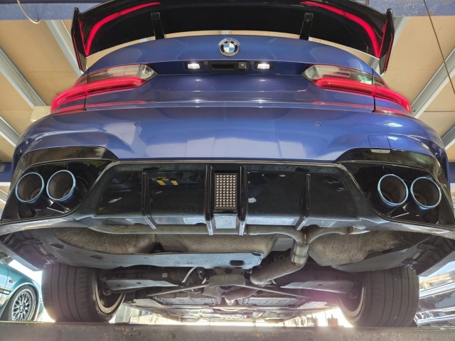 Exhaust for bmw 330e hybrid exhaust-Backboxdelete exhaust-rearexhaustupgrade-MIJExhausts-Walsall-MIJExhaust (1)