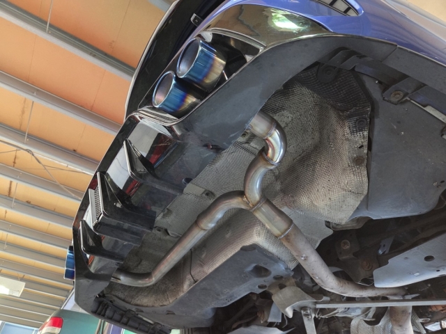 Exhaust for bmw 330e hybrid exhaust-Backboxdelete exhaust-rearexhaustupgrade-MIJExhausts-Walsall-MIJExhaust (3)