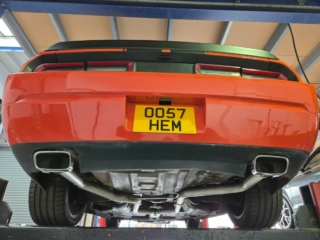 Exhaist for Dodge Challenger-catbackexhaust-Xpipe divider-MIJ Exhaust-Performance Exhaust-Walsall-Stainless steel exhaust (1)