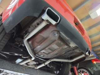 Exhaist for Dodge Challenger-catbackexhaust-Xpipe divider-MIJ Exhaust-Performance Exhaust-Walsall-Stainless steel exhaust (3)