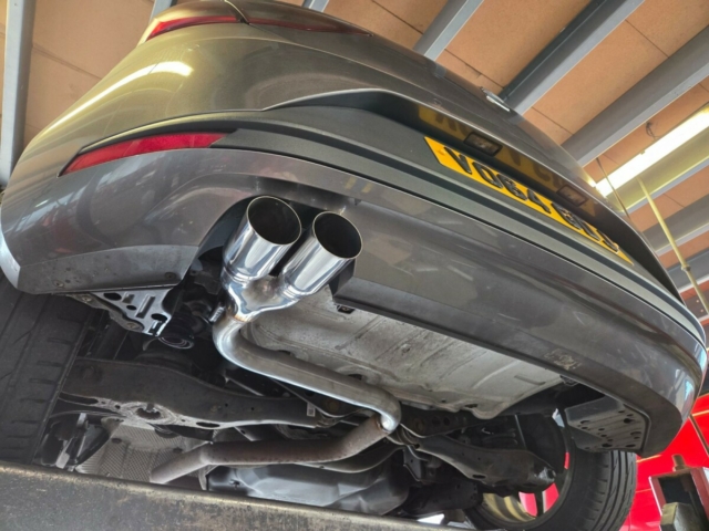 Exhaust for sat leon-exhaust rear section upgrade – MIJExhaust-Walsall-Ehaust specialists-stainless steel exhausts (1)