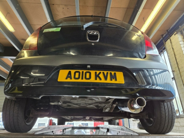 Exhaust system for Hyundai i10-Rearexhaustupgrade-exhaustrearsection-MIJExhaust-Walsall-Exhaustspecialists-stainlesssteelexhaust (1)
