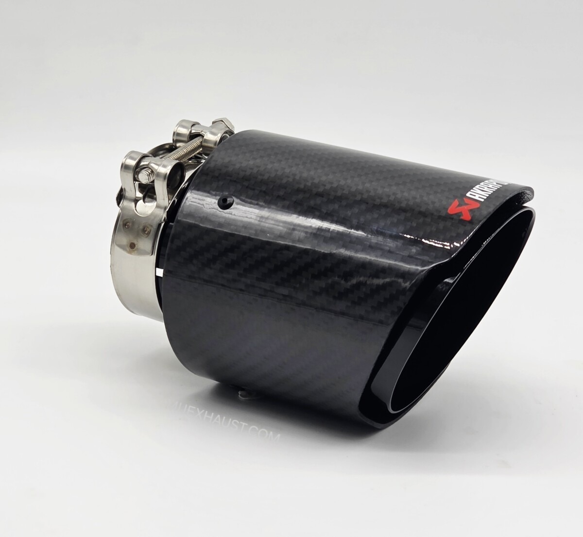 Exhaust Tailpipe Carbon Fibre 4" Tip - Glossy - Image 18