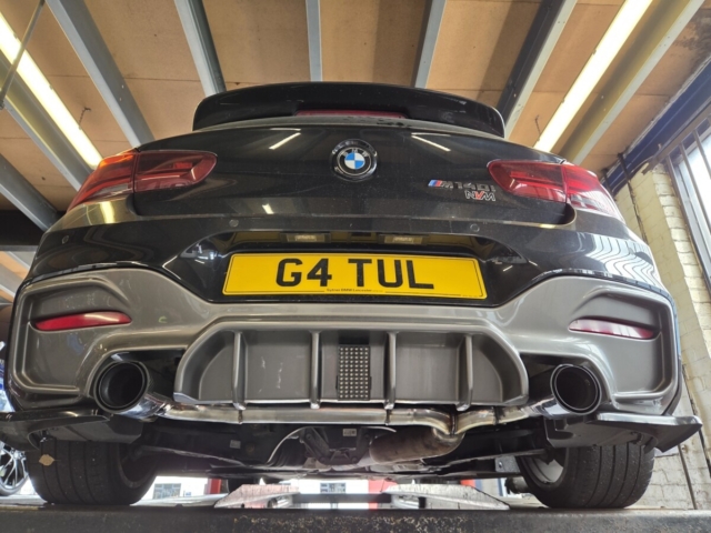 Exhaust system for BMW M140i – custom exhaust system-backbox delete exhaust-MIJExhaust-Walsall (1)