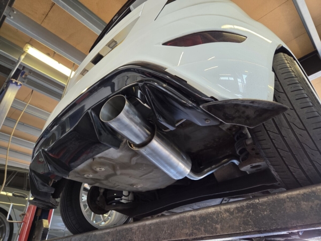 Exhaust system for Ford Fiesta- custom exhaust system- Japstyle Back Box exhaust-MIJExhaust-Walsall(1)