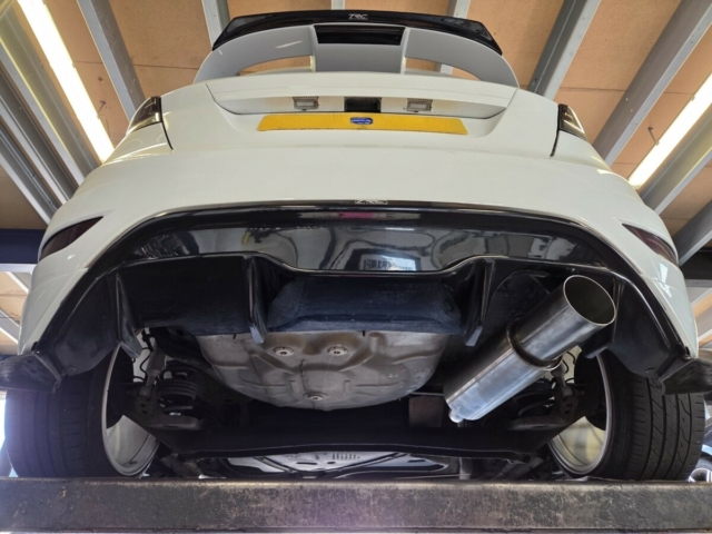 Exhaust system for Ford Fiesta- custom exhaust system- Japstyle Back Box exhaust-MIJExhaust-Walsall(3)