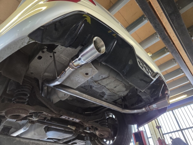 Exhaust system for Ford Focus Titanium-custom exhaust system-dual exit conversion-MIJExhaust-Walsall (3)